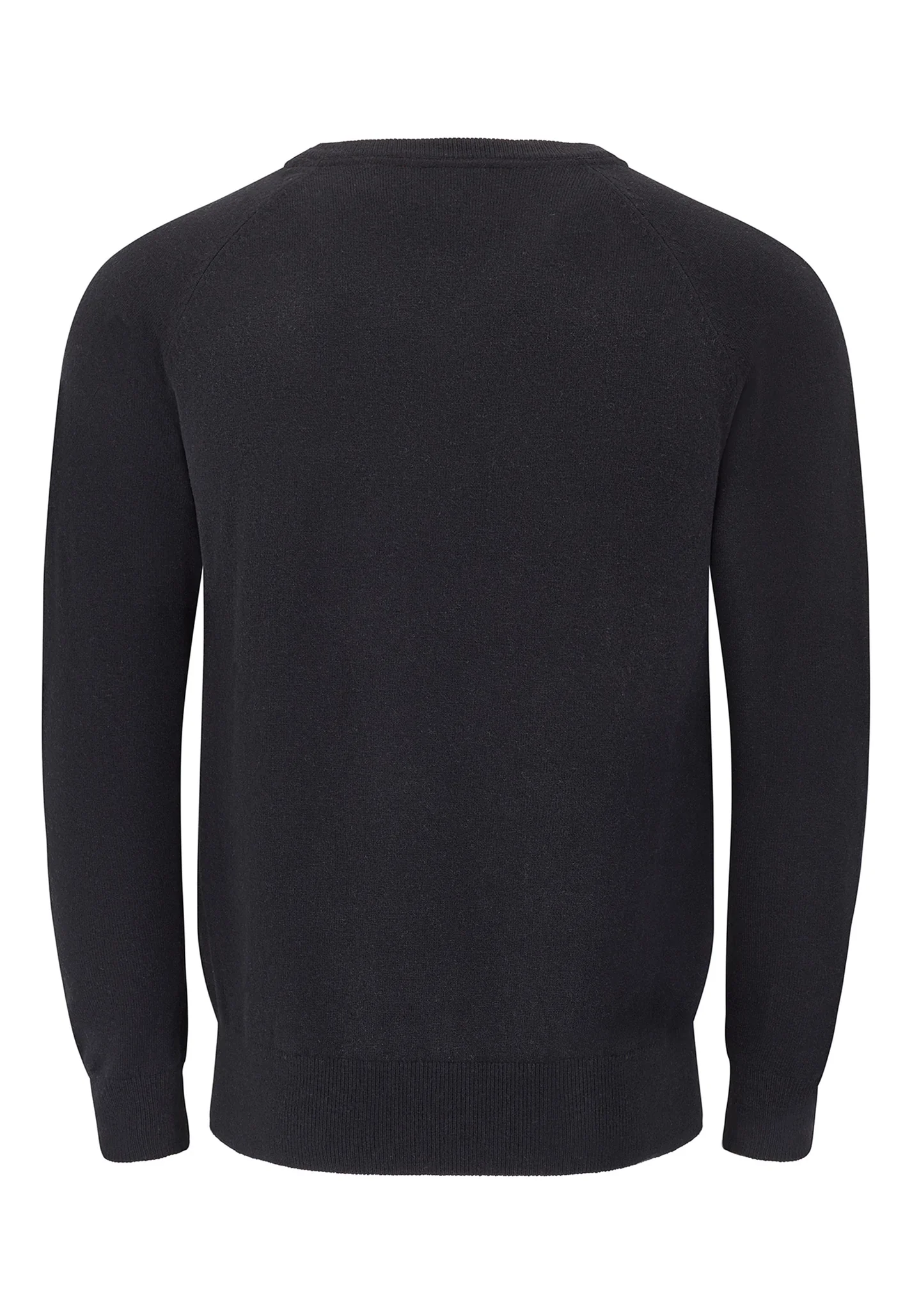 Merc Merino Wool V-Neck Jumper Conrad (Black) Merc Merino Wool V-Neck Jumper Conrad (Black)