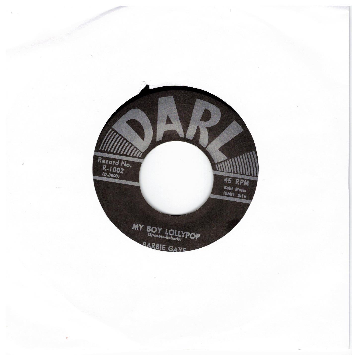 The Melloharps / Barbie Gaye - Ain't Got The Money / My Boy Lollypop (7" ) 