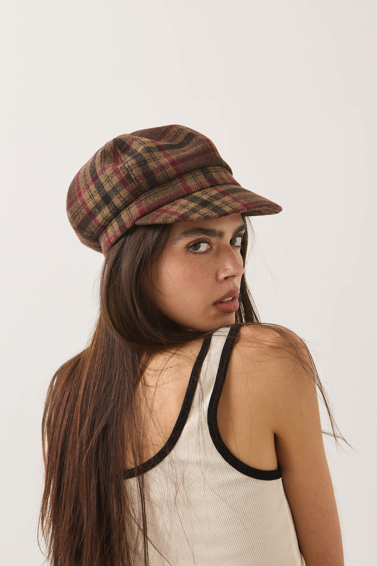 Brixton Bailey Cap (Sand/Red/Brown)