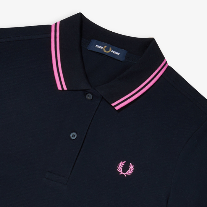 Fred Perry Twin Tipped Polo Dress navy-12