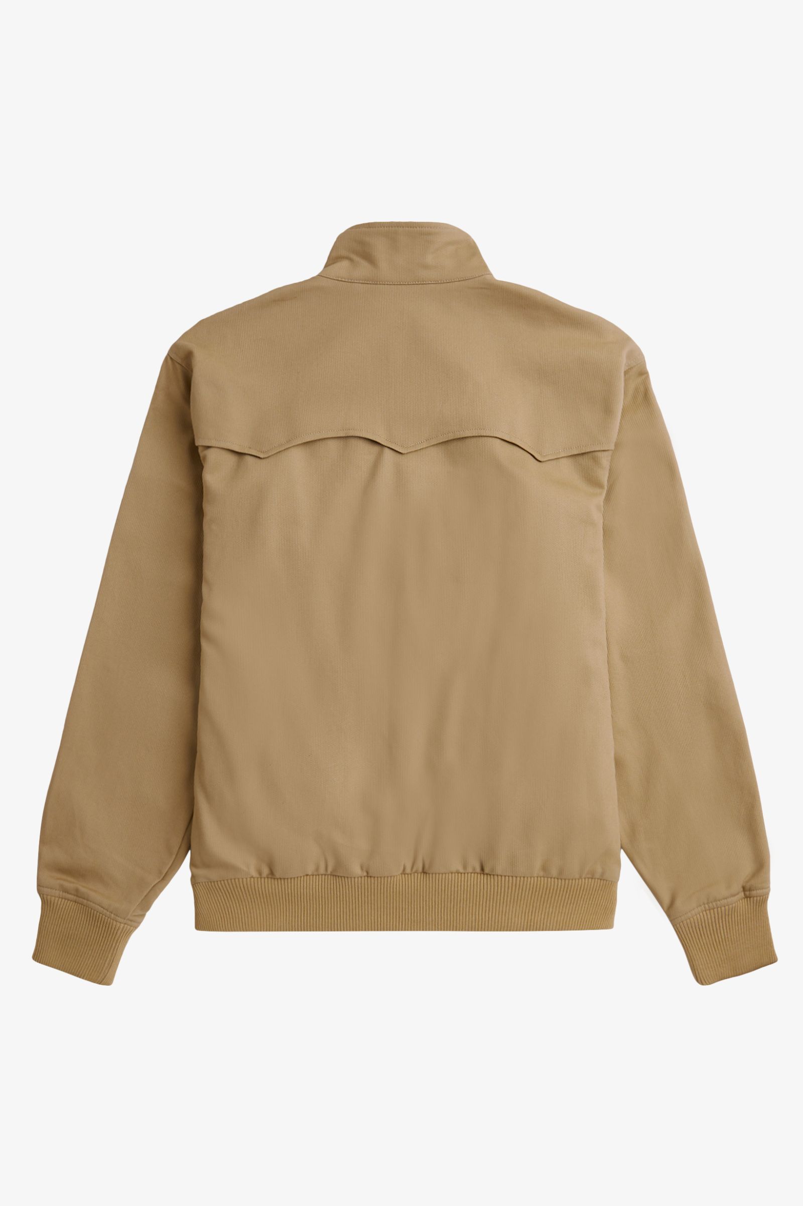 Fred Perry Corduroy Harrington Jacket in Warm Stone 