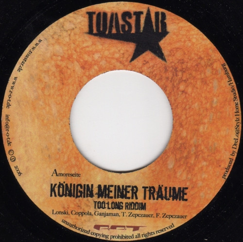 Toastar – Königin Meiner Träume / Pow Lee Riddim - St. Pauli  (7")