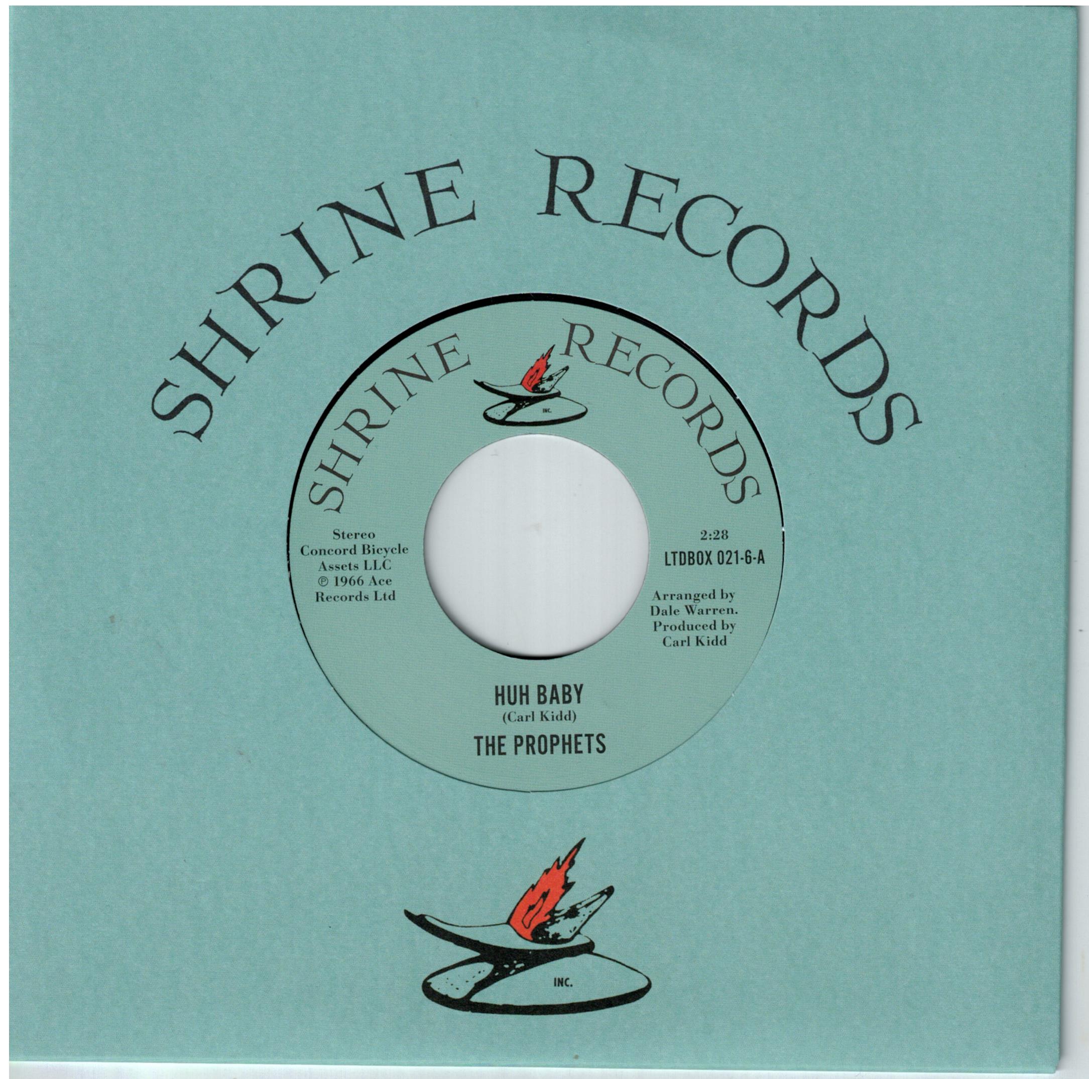 The Prophets– Hush Baby / If I Had (One Gold Piece) (7")     