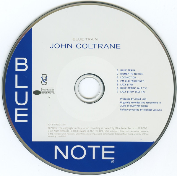 John Coltrane – Blue Train (CD)  