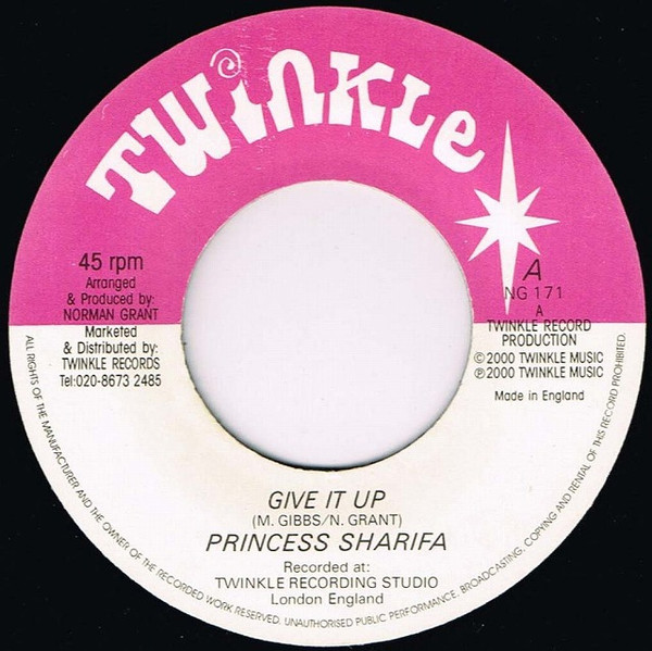 Princess Sharifa – Give It Up / Dub Version (7")