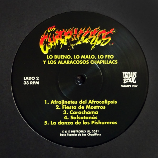 Los Chapillacs – Lo Bueno, Lo Malo, Lo Feo y Los Alaracosos  (LP)  