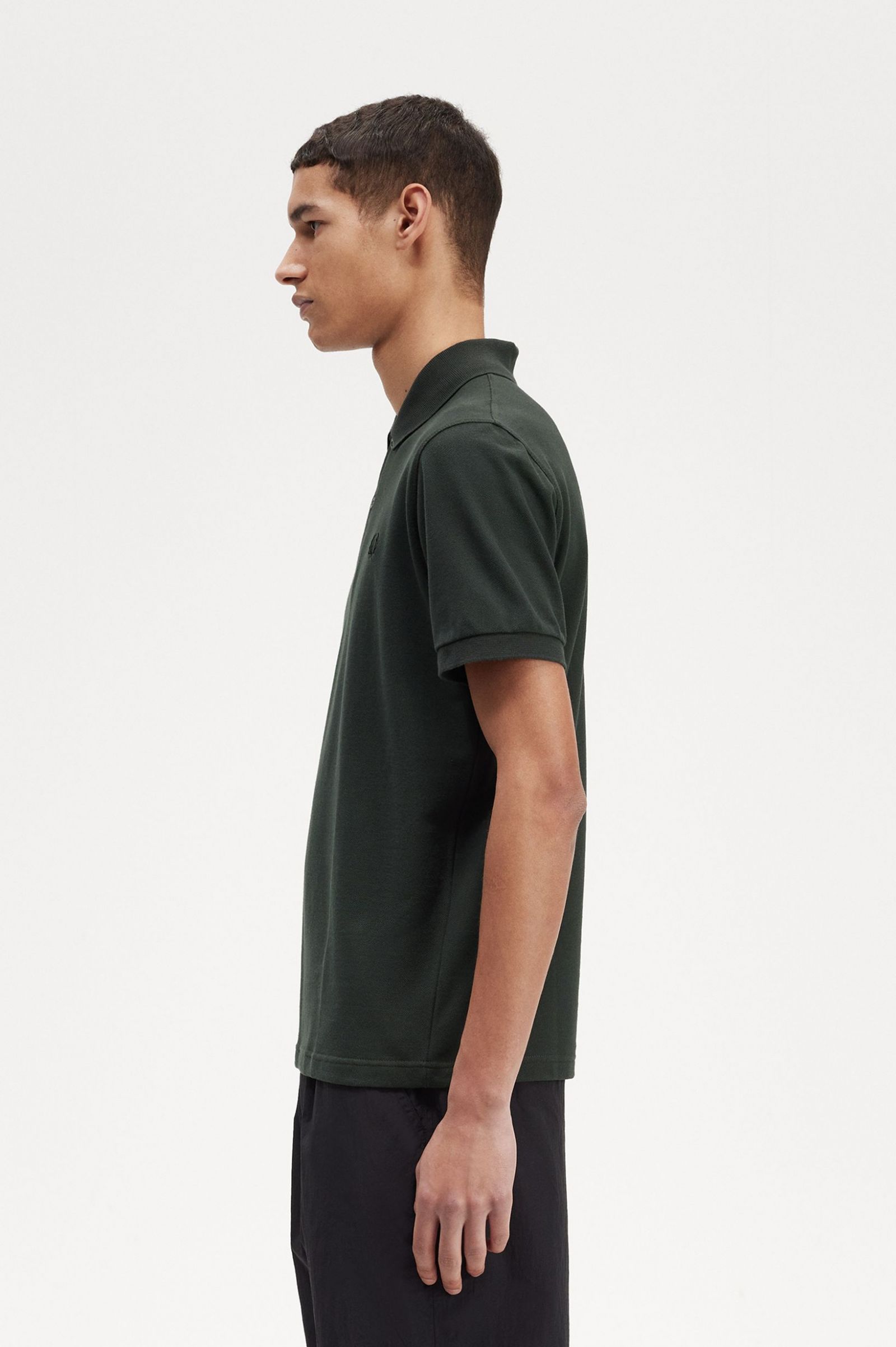 Fred Perry The Original Shirt in Night Green 