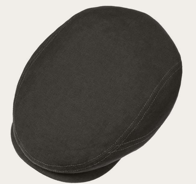 Stetson Belfast Leinen Sportmütze in Schwarz 