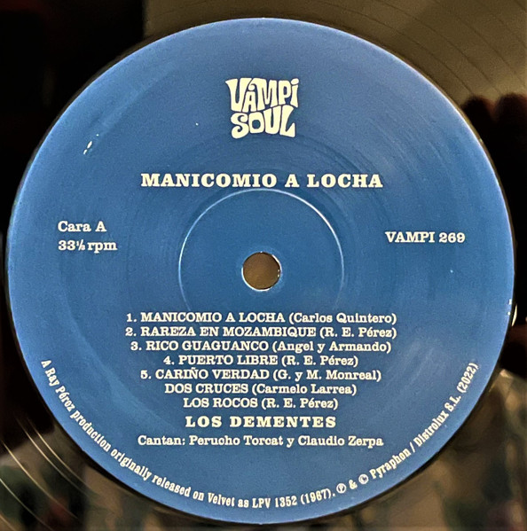 Los Dementes – Manicomio A Locha (LP)  