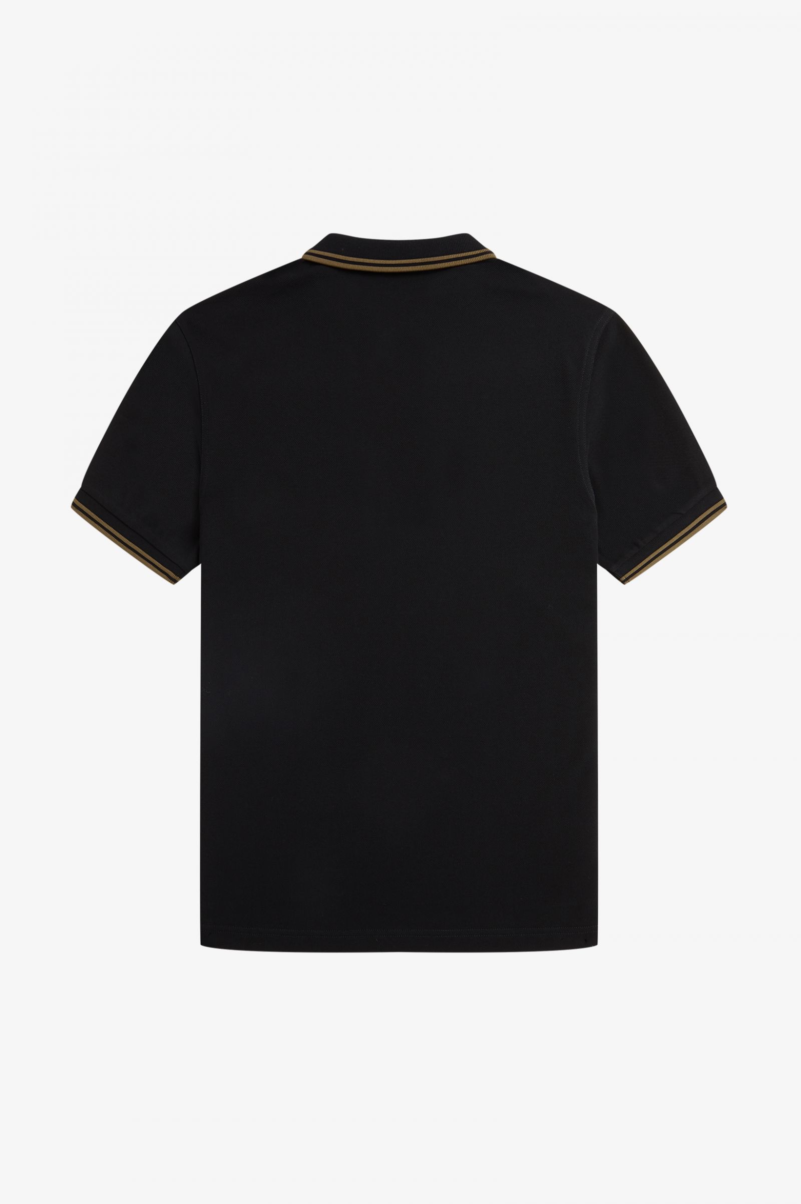 Fred Perry Twin Tipped Herren Polo Shirt in Schwarz/Shaded