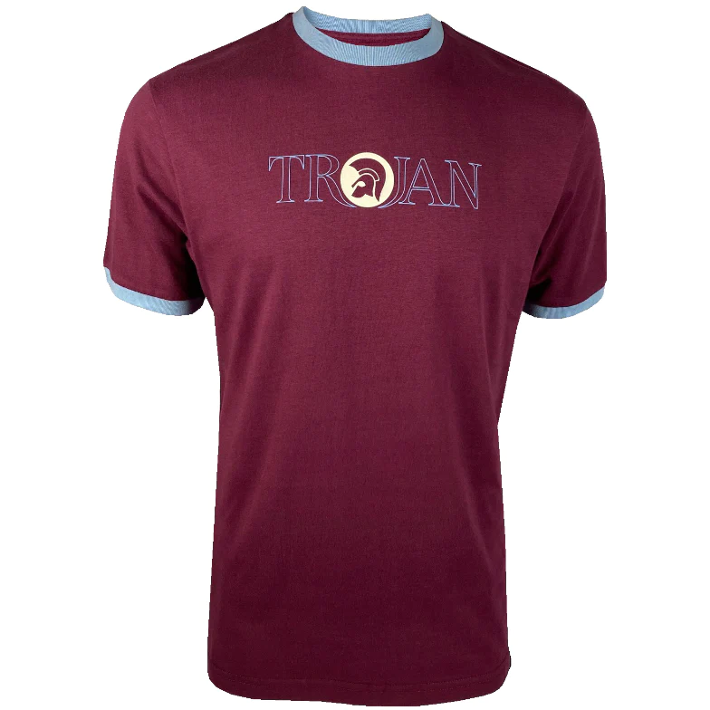 Trojan 'Port' Outline Logo Tee TC/1004