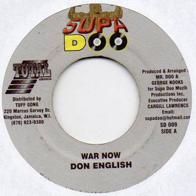 Don English / Lisa More – War Now / Some Gal (7")
