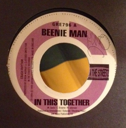 Beenie Man - In This Together / Junior Demus - Get Panic (7")