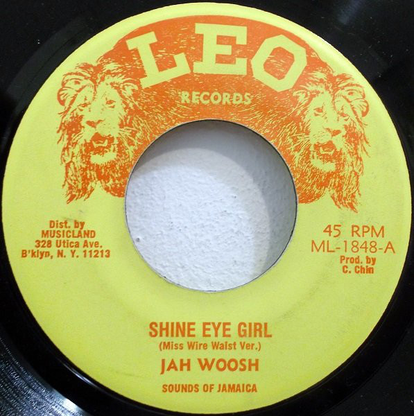 Jah Woosh - Shine Eye Girl / Skin , Flesh & Bones - Version II (7")