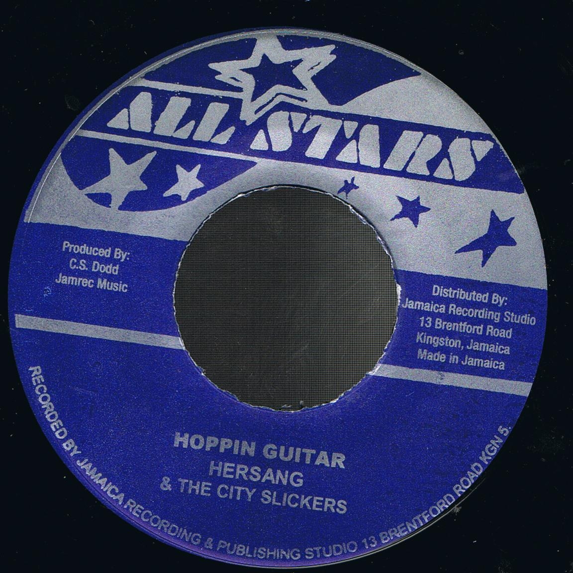 Hersang & The City Slickers - Hoppin Guitar / Hersang & The City Slickers - Old McTarvey (7")