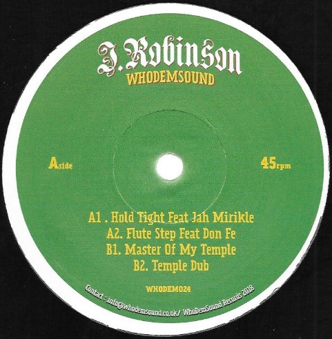 J. Robinson - Hold Tight (12")