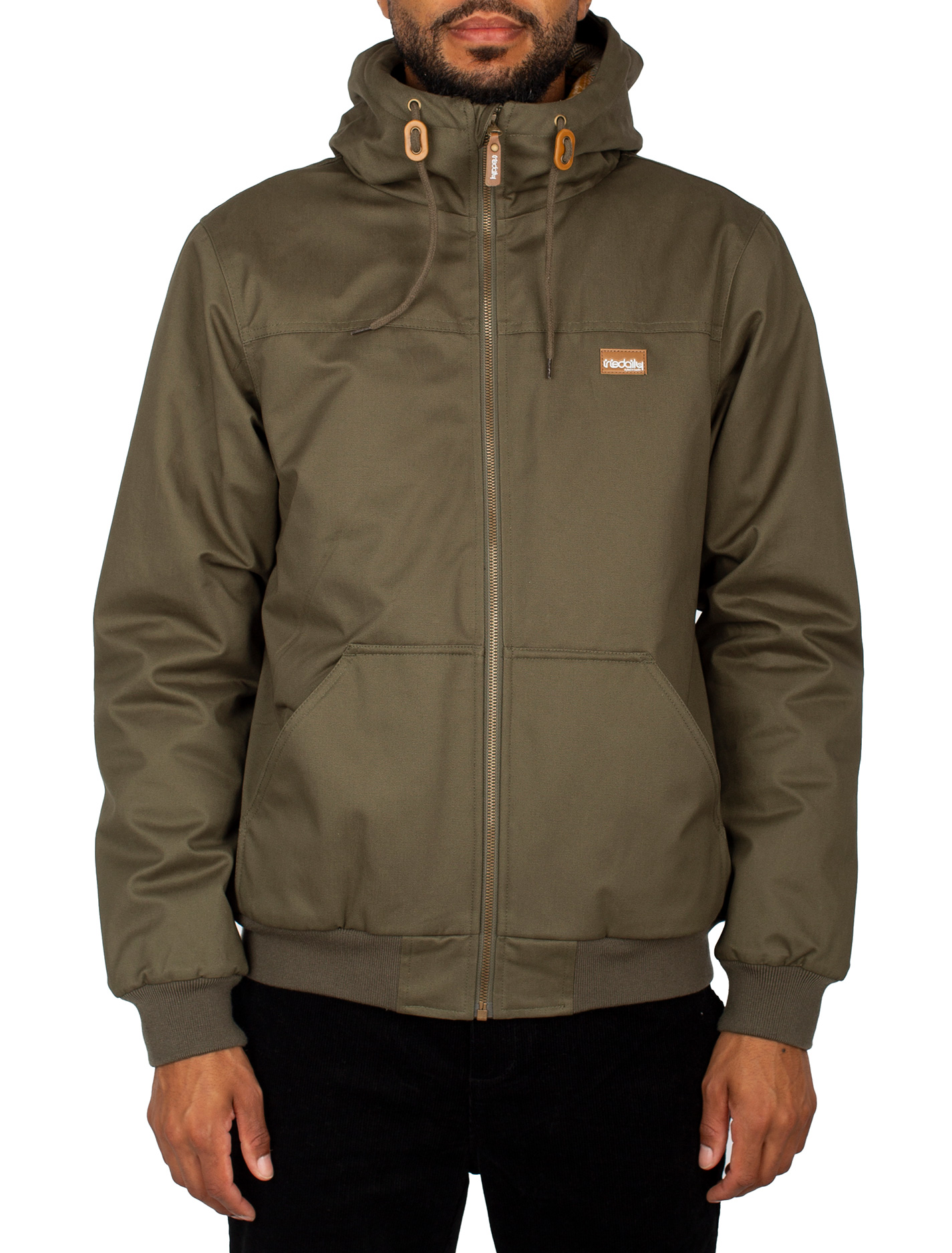 Iriedaily Wonderer Jacket in Olive