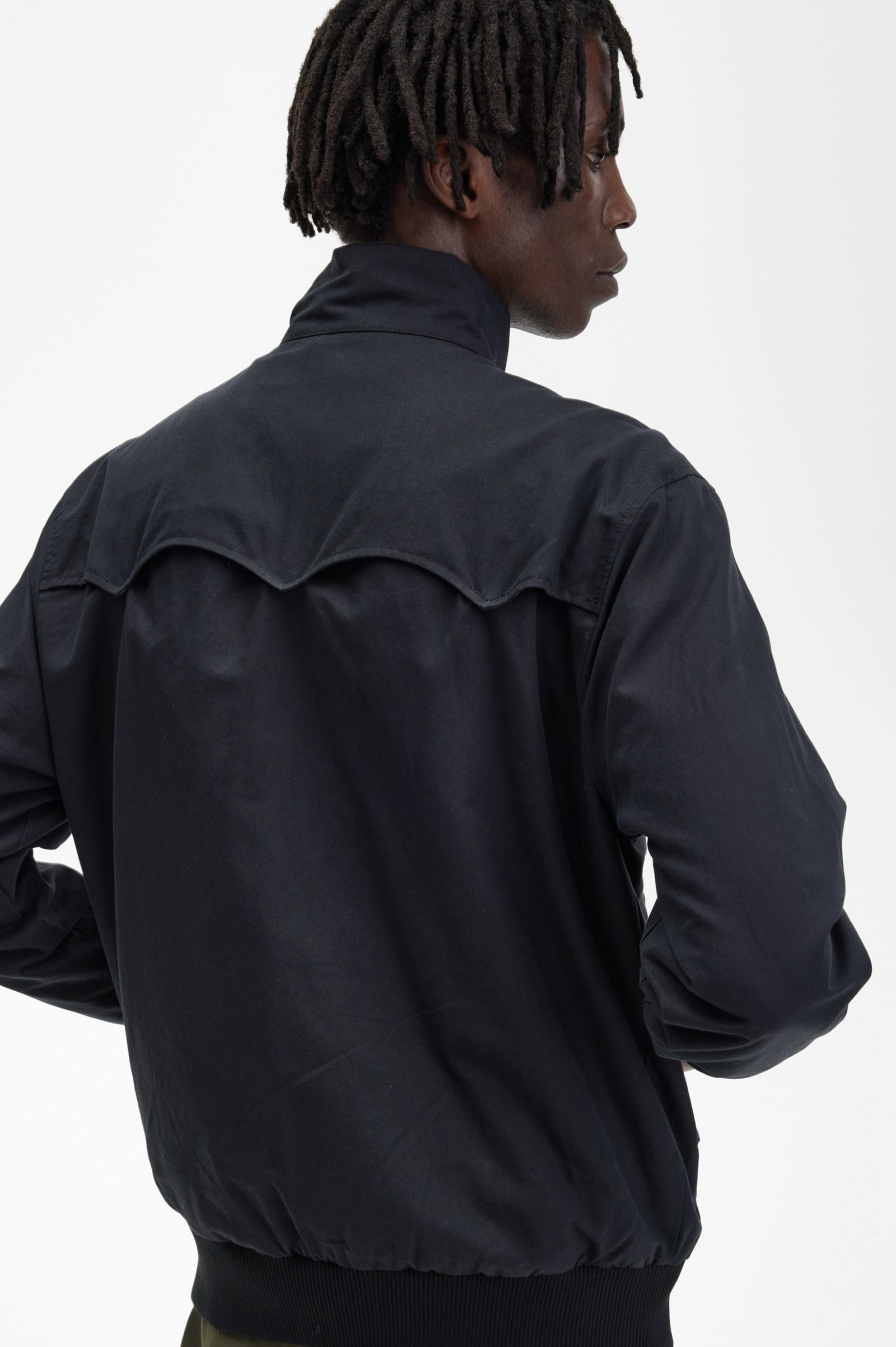 Fred Perry Harrington-Jacke Navy
