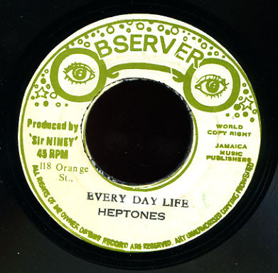 Heptones – Every Day Life / Observer All Stars - Everyday Day Life (Version) (7")        