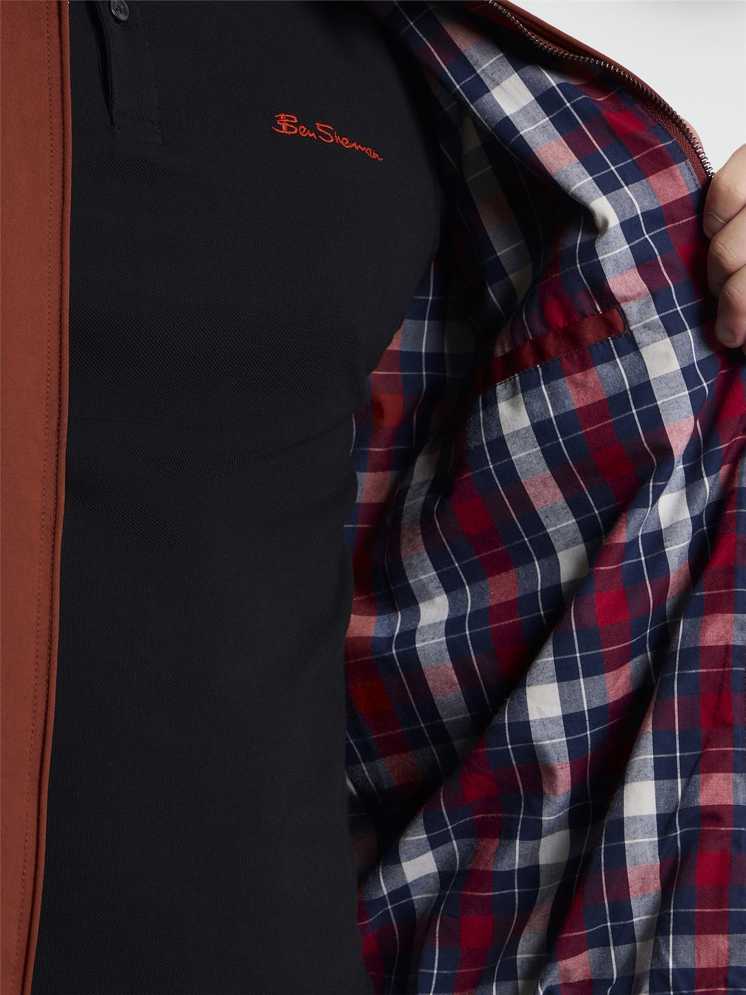 Ben Sherman Signature Harrington (Sienna)