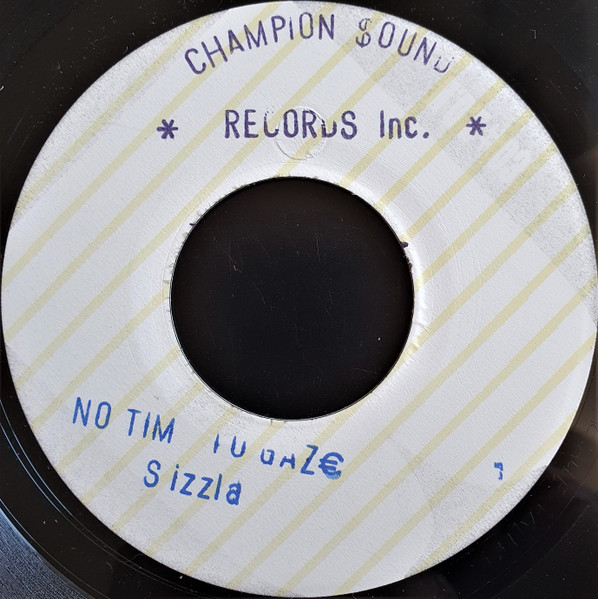 Sizzla No time to Gaze / Mr. Vegas - Under me Sensi (7") 