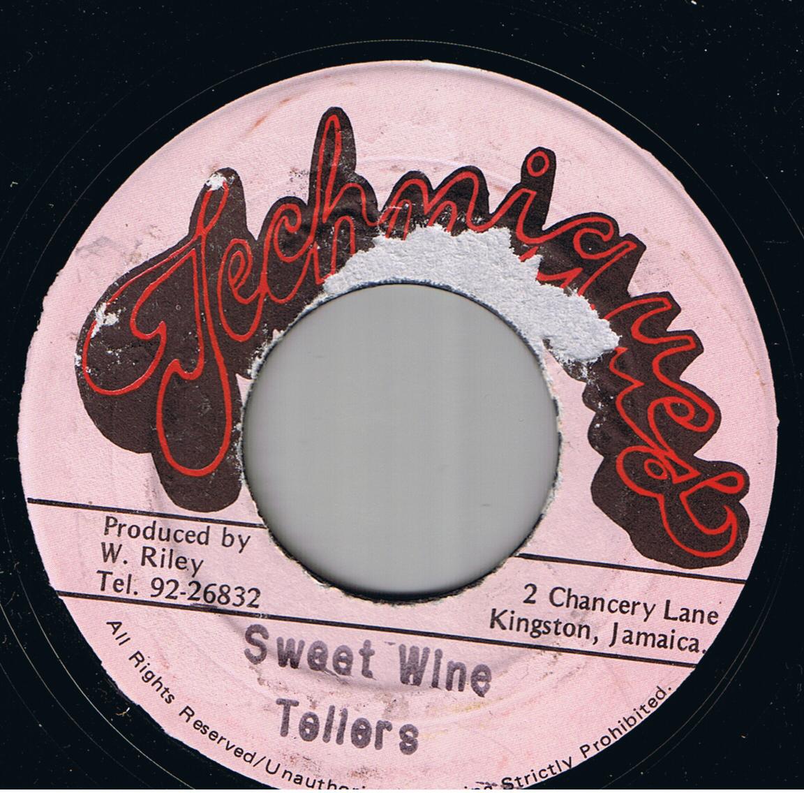 The Tellers - Sweet Wine / Version (7")
