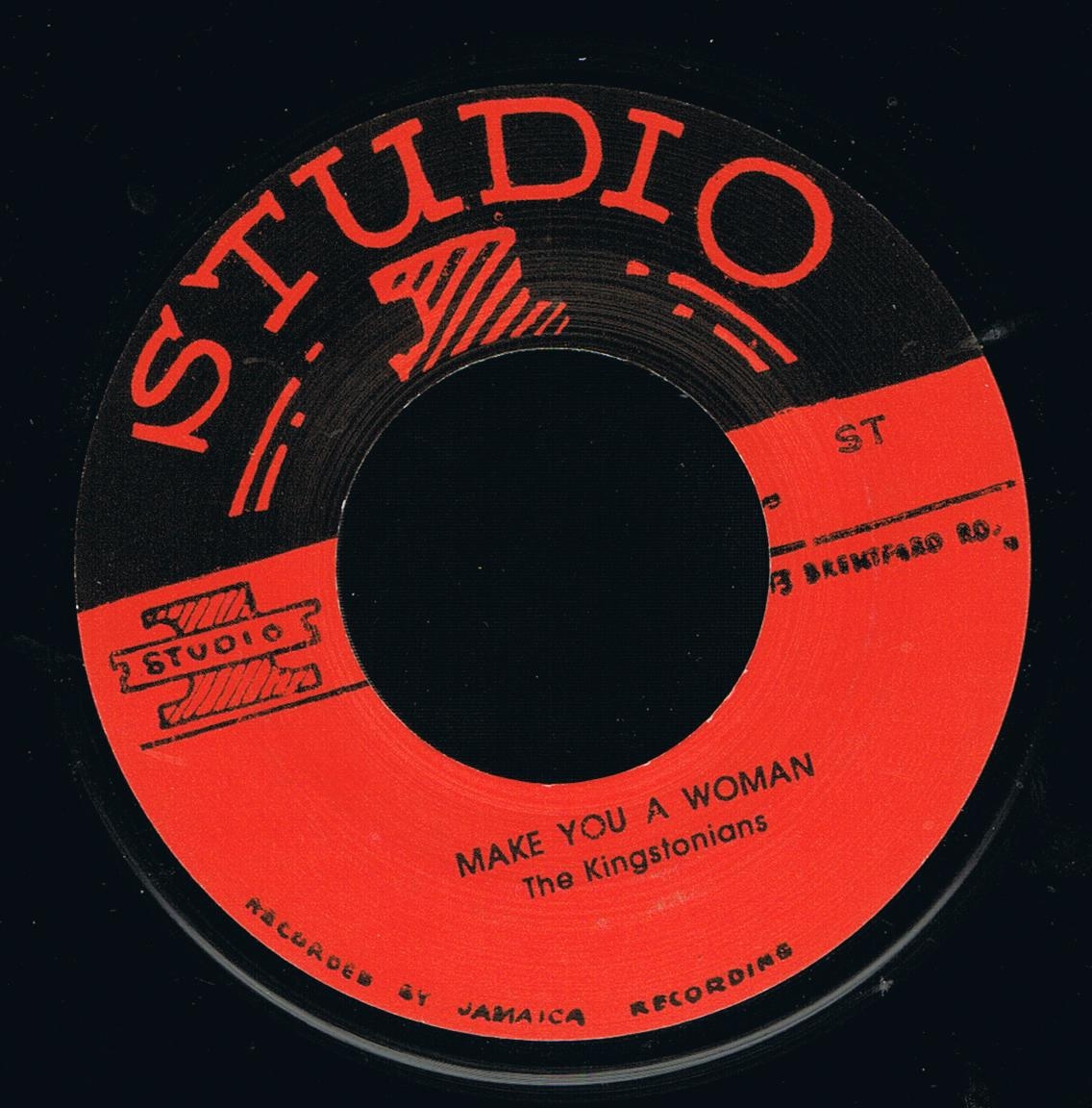The Kingstonians - Make You A Woman / Glen Brown - Ska Diap (7")