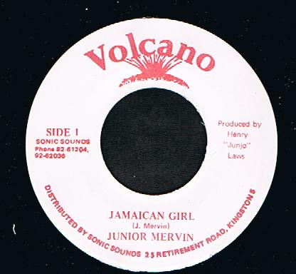 Junior Mervin - Jamaican Girl (7")
