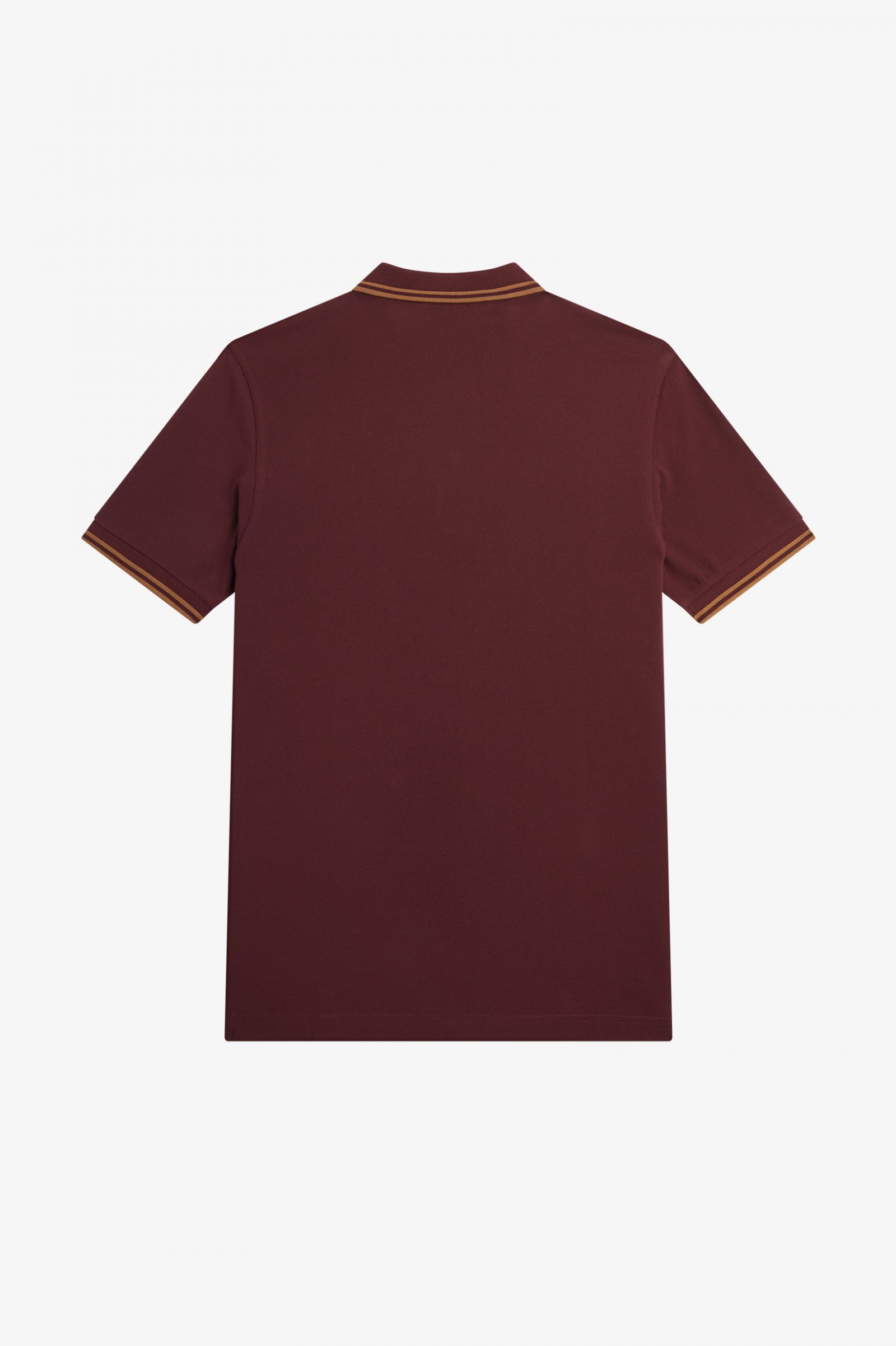 Fred Perry M3600 Twin Tipped Polo Oxblood/Shaded Stone