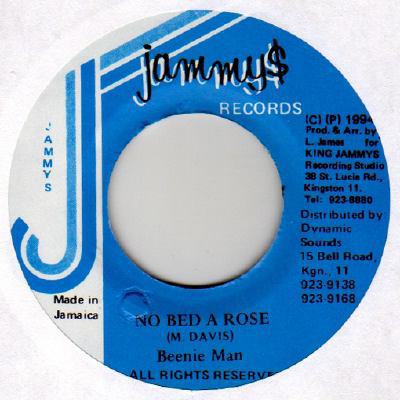Beenie Man - No Bed A Rose / Version (7")