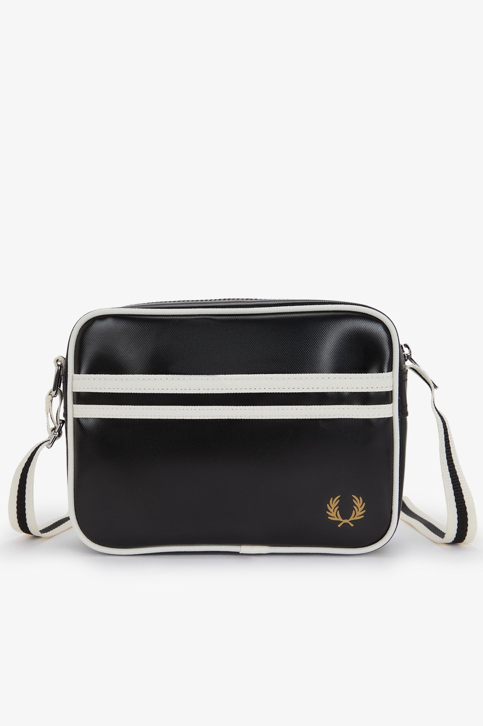 Fred Perry Classic Mini Shoulder Bag (Black/Ecru)