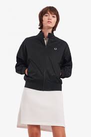 Fred Perry Classic Harrington Damen Black-10