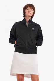 Fred Perry Classic Harrington Damen Black-14