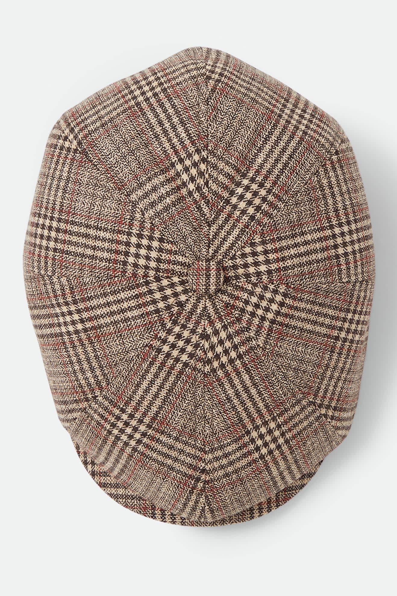 Brixton Brood Snap Cap (Brown/Tan/Red Plaid)