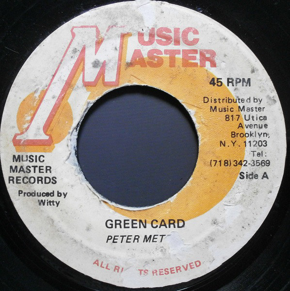 Peter Metro - Green Card / Version (7")