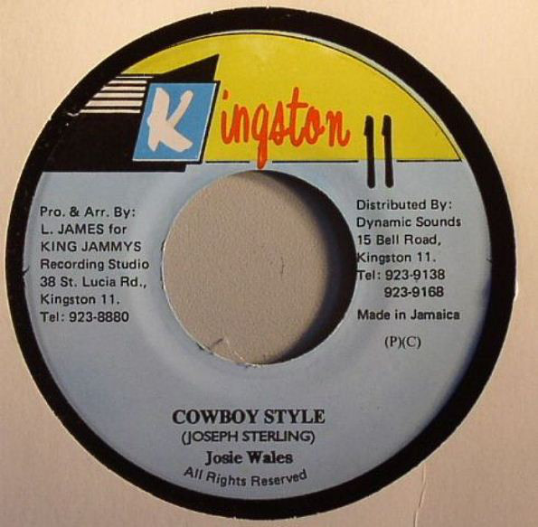 Josey Wales - Cowboy Style (7")