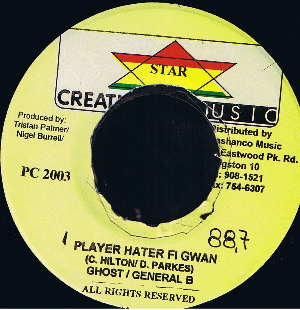 Ghost & General B - Player Hater Fi Gwan / Willow Tree Riddim (7")