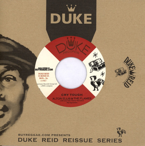 Alton Ellis, Lynn Taitt, The Flames, Tommy McCook & The Supersonics / Tommy McCook & The Supersonics, Errol Brown – Cry Tough / Toughest Dub (7")