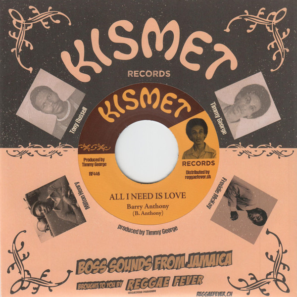 Barry Anthony / Emotions – All I Need Is Love / Love You Most Of All (7")   Barry Anthony / Emotions – All I Need Is Love / Love You Most Of All (7")