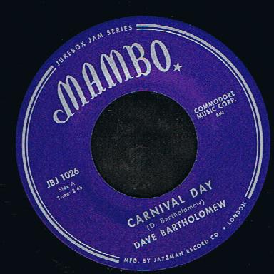 Dave Bartholomew - Carnival Day / Cat Music (7")