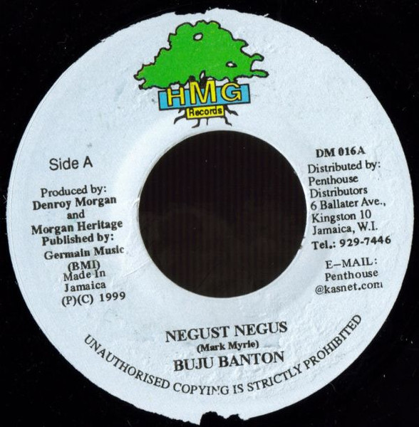 Buju Banton / LMS – Negust Negus / Build And Destroy (7")               
