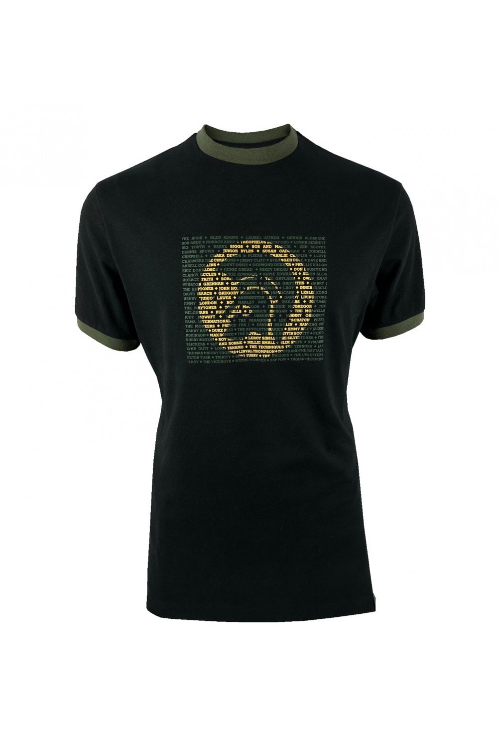 Trojan Artist logo tee TC/1039 in Black