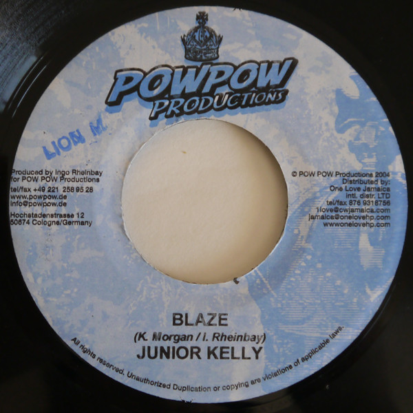 Junior Kelly - Blaze / Version (7")