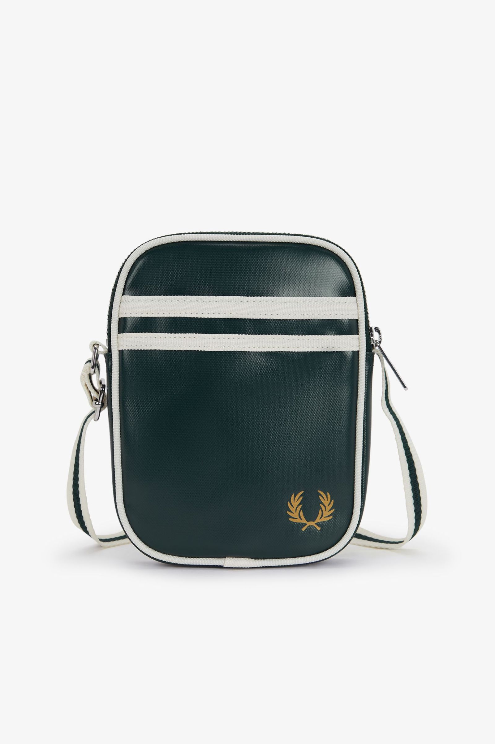 Fred Perry Classic Small Side Bag (Grassroots/Ecru)