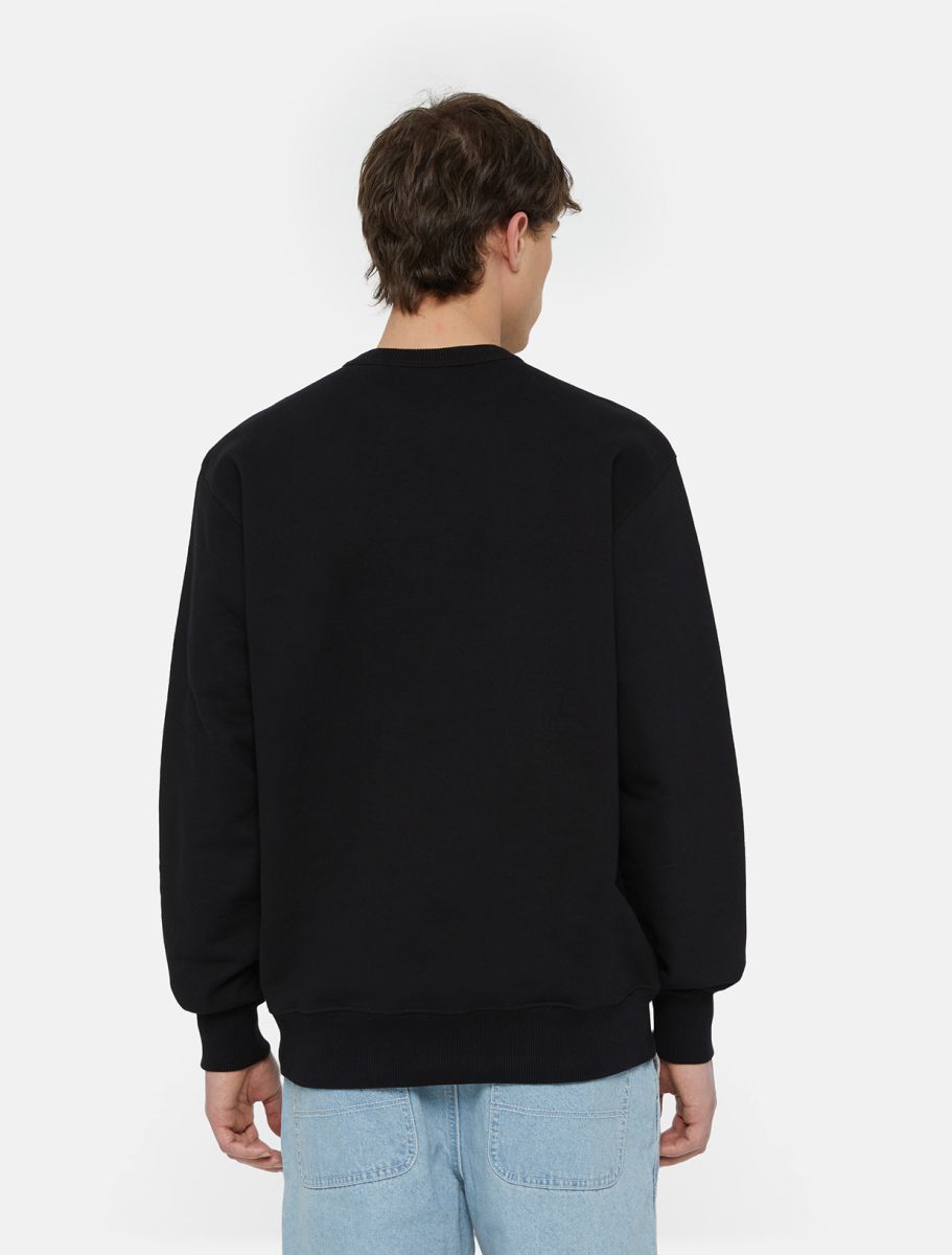 Dickies Aitkin Sweatshirt in Black/coronet Blue