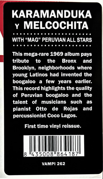 Karamanduka (Cantinflitas) Y Melcochita With "MAG" Peruvian All Stars – Acabo Con Lima Huyo Pa' New York (LP) 