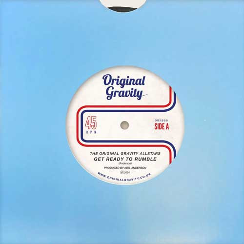 The Original Gravity Allstars – Get Ready To Rumble / Rumble In The Jungle (7") 