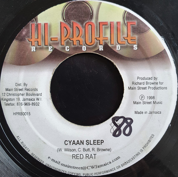 Red Rat - Cyaan Sleep / Version (7")
