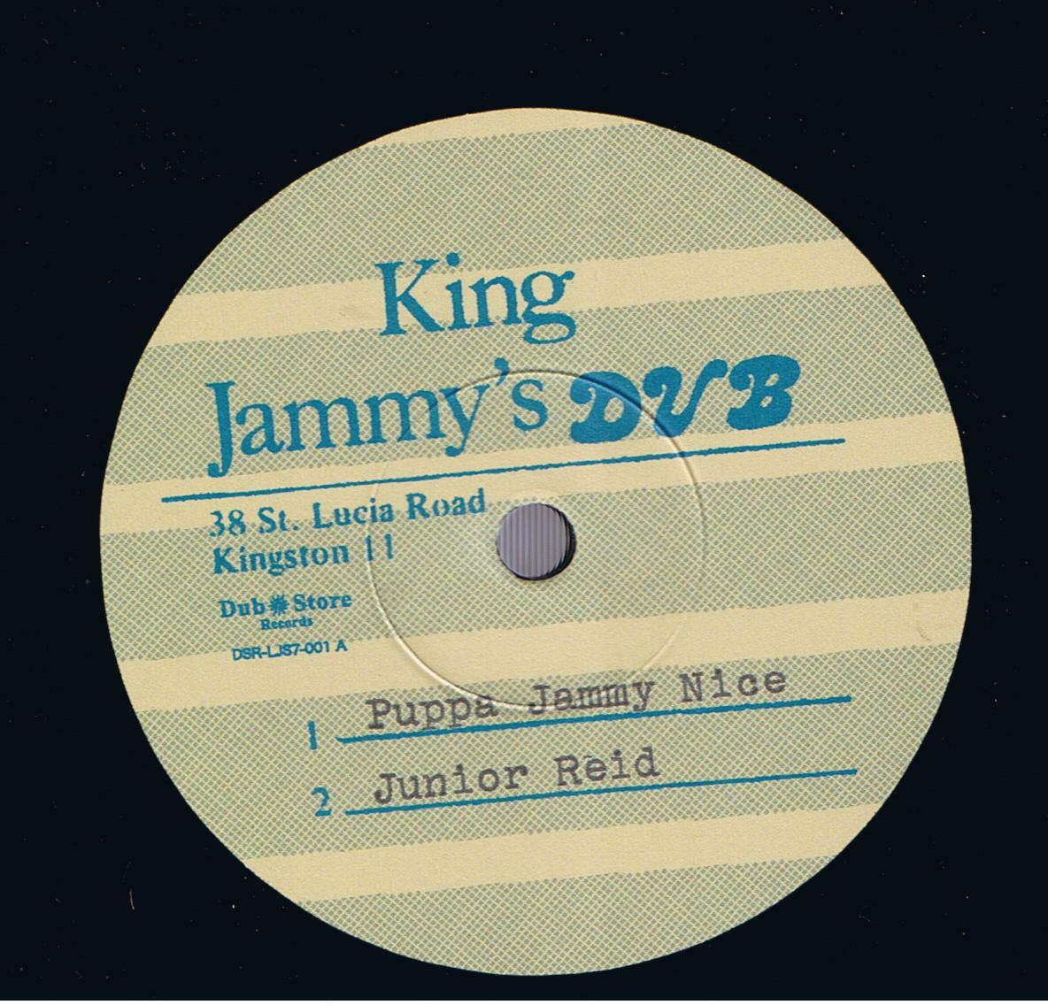 Junior Reid - Puppa Jammy Nice / Little John - Jammys Has Come (7")
