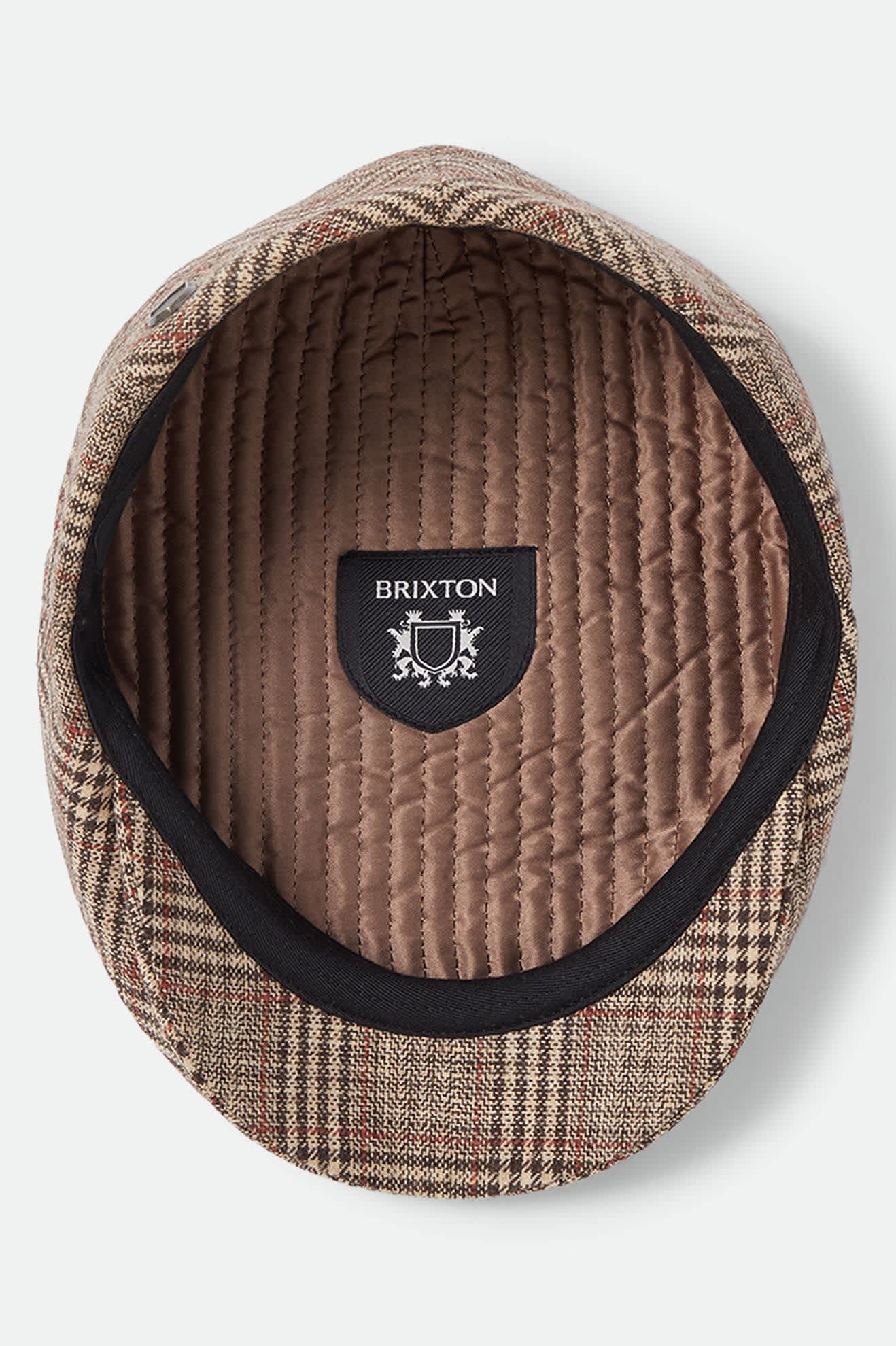 Brixton Hooligan Snap Cap (Brown/Tan/Red Plaid)